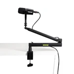 Shure By Gator Premium Low-profile Desktop Adjustable Mic Boom Stand. Fixed Price $129.99.