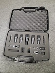 Digital Reference DRDK7 Piece Drum Microphone Set With Protective Case. Fixed Price $120.00.