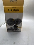 Deity V-mic D4 Duo Dual Cardioid Camera Microphone Vlog Shotgun No Cable. Fixed Price $39.99.