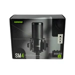 Shure SM4 Studio Recording Microphone Kit Xlr Home Condenser Authentic. Fixed Price $234.99.