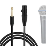 Geekria Microphone Cables For Shure MV7X, SM57, SM7B, PGA48 (10 Ft). Fixed Price $14.99.