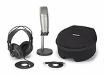 Samson C01U Usb Pro Podcasting Silver With Headphone+mount+case+condenser Mic. Fixed Price $139.99.