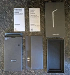 Samsung Galaxy Plus 256GB Empty Box Only Great Condition - Silver Shadow. Fixed Price $19.00.