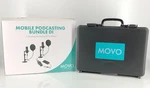Movo Podcast Bundle For 2 - Includes Microphones And Interface + More Iphone. Fixed Price $121.56.