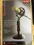 Brand New Podcast Series Reverb Pro Condenser Microphone Shock Mount Stand. Fixed Price $40.00.