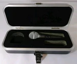 Vintage Audio-dyne AD-458 Cardioid Stage Ball Microphone And Skb Hard Case. Fixed Price $29.99.