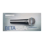 Shure Beta 58A Supercardioid Dynamic Vocal Microphone - New In Box. Fixed Price $119.99.