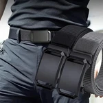 Automatic Buckle Belt Canvas Tactical Outdoor Pants Retail Pack. Fixed Price $5.50.