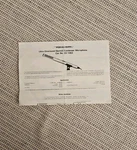 Orig Realistic Directional Shotgun Mic 33-1062 Instruction Manual/schematic. Fixed Price $5.97.