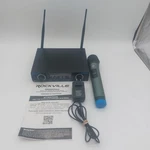 Rockville RWM72U Dual Uhf Wireless Handheld Microphone System Digital Display. Fixed Price $34.98.