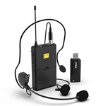 Usb Wireless Microphone System Pc And Mac, Headset Uhf With Receiver. Fixed Price $28.99.