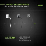 Shure WL183M Professional Low-profile Lavalier Microphone Omnidirectional.... Fixed Price $153.00.