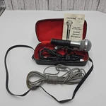 Vintage 1960S Claricon 38-650 Unidirectional Dynamic Microphone W Case Japan. Fixed Price $39.95.