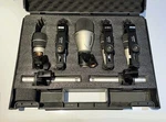 Samson Audio Kit 7-PIECE Drum Microphone In Hard Case Tom Snare Kick CO2. Fixed Price $225.00.