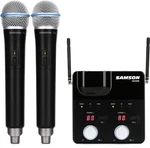 Samson Concert 288M Handheld Dual-channel Wireless System With Q8X Microphone. Fixed Price $270.11.