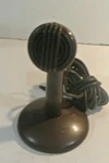 Vintage 1940'S Astatic Model # 200 Brown Bullet Microphone - Untested Wwii Era. Fixed Price $59.99.