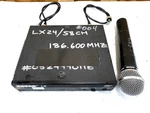 Shure LX4 / LX2 SM58 Handheld Wireless Microphone System Ch 186.600. Fixed Price $129.99.