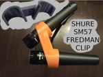 Fredman Technique 55 Double Shure SM57 Microphone/mic Clip For Studio Recording. Fixed Price $9.79.