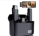 Wireless Lavalier Microphone, 2.4GHZ Noise Cancellation, 656FT Work For Hours. Fixed Price $29.95.