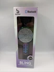 New Bass Jaxx Bling Karaoke Microphone Speaker Sparkly Shiny Wireless. Fixed Price $14.99.