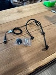 Mipro MU-55H Dual Ear Omni-directional Headworn Condenser Microphone, Black. Fixed Price $90.00.