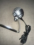 Shure Silver Digital Condenser Microphone W/ Usb Cable & Stand (AMV5-DS). Fixed Price $50.00.