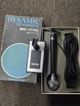 Victor Dynamic Microphone MD-111HL Used Original Box Works. Fixed Price $69.99.