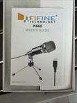 Fifine K668 Usb Microphone With Stand - Studio/dj/sing/talk. Fixed Price $18.00.