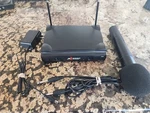 Axess MPWL1509-BK Professional Wireless Microphones **untested**. Fixed Price $19.99.