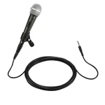 Amazon Basics Dynamic Vocal Microphone Cable Cardioid LJ-DVM-001 Black/silver. Fixed Price $18.99.