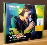 New Shure BLX24/PG58 Wireless Vocal System With Microphone, Band J11. Fixed Price $275.00.