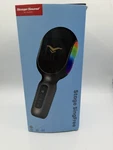Stage Singfree Bluetooth Karaoke Microphone, 5-IN-1 Handheld With Led. Fixed Price $34.99.
