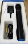Moukey MWMU-4 Black Uhf Handheld System Wireless Microphone In Box Not Tested. Fixed Price $19.99.