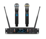 Gtd Audio 2X100 Channel Uhf Wireless Handheld Microphone System 260M. Fixed Price $149.00.