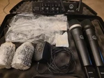 Wireless Digital System Akg 2 DHT70 1 DSR70 Dual Receiver. Fixed Price $450.00.