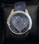 Guess U0113L8 Blue Heart Watch. Fixed Price $84.99.