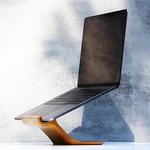 Laptop Stand Wooden Cooling Computer Holder Notebooks Desktop Mount For Air. Fixed Price $90.00.