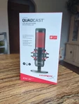 Hyper X Quadcast Usb Microphone W/ Stand & Boom Arm Black Good Condition. Fixed Price $45.00.
