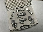 Digital Reference Drums 4 Microphone Set + Case. Fixed Price $49.00.