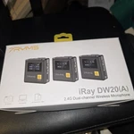 7RYMS Wireless Lavalier Microphone System Iray DW20(A) 2.4 G Dual-channel. Fixed Price $65.00.
