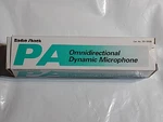 Radioshack 33-3008 Dynamic Omnidirectional Microphone. Fixed Price $32.75.
