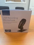 Insignia Usb Recording Cardioid Microphone NS-CBM19 With Power Cable. Fixed Price $19.99.