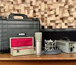 Vintage Neumann Large Diaphragm Multipattern Tube Condenser Microphone.. Fixed Price $12900.00.