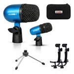 5 Core Conga Snare Tom Microphone Drum Kit Condenser Xlr Instrument. Fixed Price $37.99.