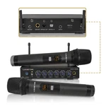 100 Channels Wireless Microphone Karaoke Mixer System With 2 Metal Handheld M.... Fixed Price $115.91.
