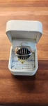 Custom Work By Darren Simonian. Sterling Silver Copy Astatic JT-30 Mic Size 11. Fixed Price $225.00.