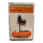 Jk Mic-j Black Clip-on Lavalier Omnidirectional Condenser Microphone T4 Plug New. Fixed Price $13.99.