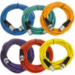Seismic Audio (6 Pack) 25' Xlr Microphone Cables Color. Fixed Price $89.99.