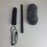 Azden SGM-1X Condenser Microphone, Tested, Wind Screen, Case, Deadcat. Fixed Price $45.00.