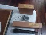 New Amplivox Handheld Microphone /wireless Bodypack Transmitter Combo. Fixed Price $100.00.